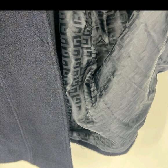 Guess Women's Dark Blue Double-Breasted Pea Coat XL - Picture 15 of 16